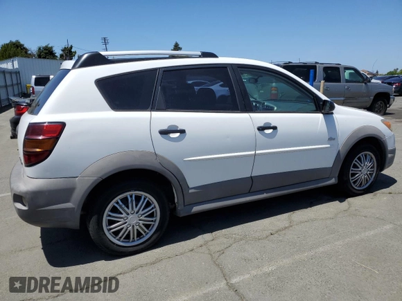 2008 Pontiac Vibe z VIN 5Y2SL65888Z402924, wystawiony jako Copart lot #58276875 z przebiegiem 145 090 mil mil oraz Czysty tytuł • Clean title. Historia ofert i sprzedaży dostępna na DreamBid. Obrazek 3.