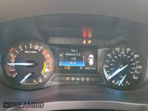 2016 Ford Explorer with VIN 1FM5K8B89GGB76561, listed as a Copart auction lot 45523945 with 38,037 mi miles and Salvage title. Bid and sale history available at DreamBid. Image 9.