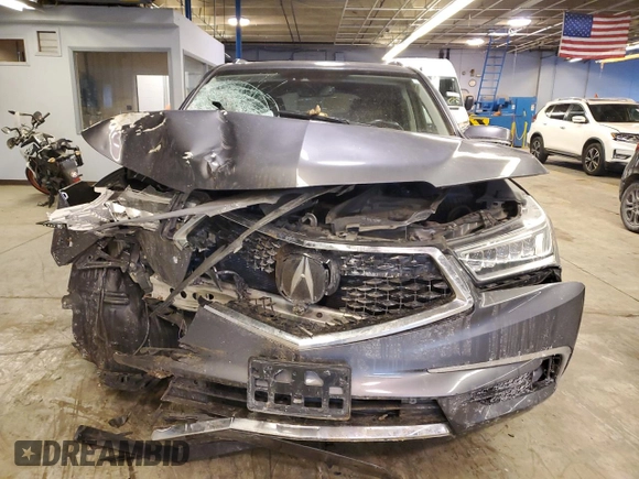 2020 Acura MDX w/Advance Pkg with VIN 5J8YD4H84LL013136, listed as a Copart auction lot 45518445 with 0 mi miles and Salvage Title. Bid and sale history available at carsss.com. Image 5.