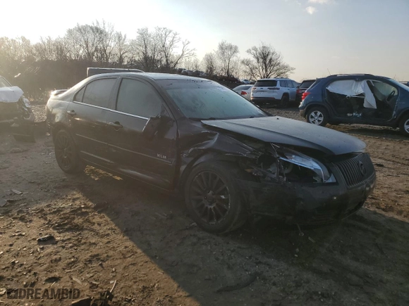2008 Mercury Milan Premier with VIN 3MEHM081X8R615024, listed as a Copart auction lot 43579995 with 105,862 mi miles and Salvage Title. Bid and sale history available at carsss.com. Image 4.