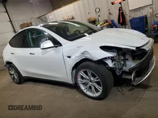 2023 Tesla Model Y Long Range z VIN 7SAYGDEE5PF619265, wystawiony jako Copart lot #48418655 z przebiegiem 42 233 mil mil oraz Szkoda całkowita • Salvage title. Historia ofert i sprzedaży dostępna na DreamBid. Obrazek 4.