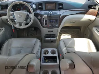2014 Nissan Quest S with VIN JN8AE2KP1E9105066, listed as a Copart auction lot 52722365 with 140,840 mi miles and Salvage Title. Bid and sale history available at carsss.com. Image 8.