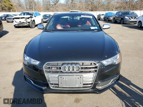 2015 Audi S5 Premium Plus with VIN WAUCGAFR8FA015141, listed as a Copart auction lot 47852075 with 76,513 mi miles and Salvage Title. Bid and sale history available at carsss.com. Image 5.