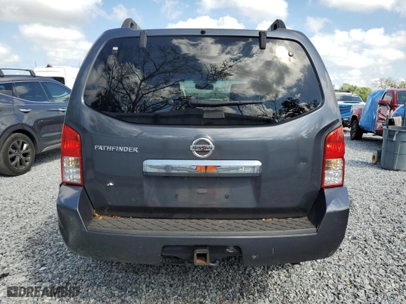 2011 Nissan Pathfinder SV with VIN 5N1AR1NN8BC607927, listed as a Copart auction lot 51378035 with 109,387 mi miles and Salvage Title. Bid and sale history available at carsss.com. Image 6.