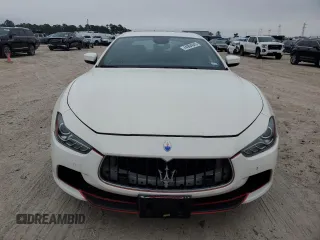 2017 Maserati Ghibli с VIN ZAM57XSA2H1197903, выставлен на аукционе Copart как лот 44904645 с пробегом 57 431 миль миль и Чистый • Clean title. История ставок и продаж доступна на DreamBid. Изображение 5.