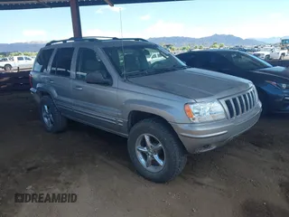 2002 Jeep Grand Cherokee Limited с VIN 1J8GW58J62C165942, выставлен на аукционе IAAI как лот 42739339 с пробегом 220 677 миль миль и . История ставок и продаж доступна на DreamBid. Изображение 1.