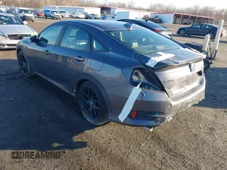 2016 Honda Civic Sedan EX-L with VIN 19XFC1F76GE206534, listed as a IAAI auction lot 41485715 with 105,663 mi miles. Bid and sale history available at carsss.com. Image 3.