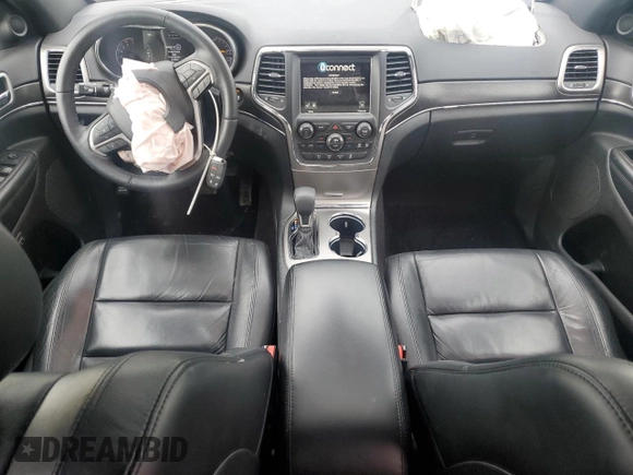 2018 Jeep Grand Cherokee Limited with VIN 1C4RJFBTXJC165584, listed as a Copart auction lot 54947835 with 69,403 mi miles and Non repairable. Bid and sale history available at DreamBid. Image 8.