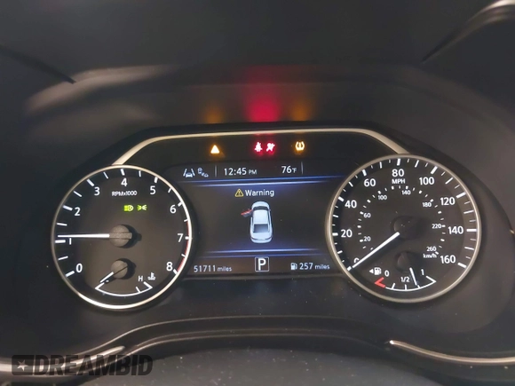 2020 Nissan Maxima SL z VIN 1N4AA6DV3LC370040, wystawiony jako IAAI lot #42437358 z przebiegiem 51 711 mil mil oraz . Historia ofert i sprzedaży dostępna na DreamBid. Obrazek 7.