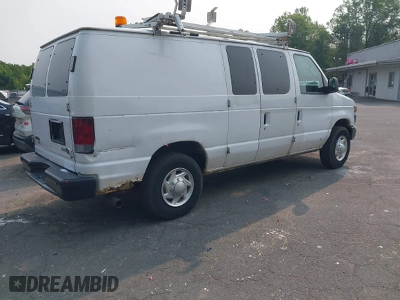 2011 Ford Econoline Cargo Commercial with VIN 1FTNE2ELXBDA18412, listed as a IAAI auction lot 42328684 with 115,484 mi miles and . Bid and sale history available at DreamBid. Image 4.