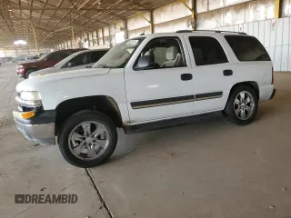 2005 Chevrolet Tahoe Z71 with VIN 1GNEC13T45R270304, listed as a Copart auction lot 60523505 with 182,848 mi miles and Salvage title. Bid and sale history available at DreamBid. Image 1.