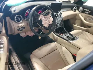 2018 Mercedes-Benz C 300 with VIN 55SWF4KB3JU280657, listed as a Copart auction lot 58184455 with Not provided miles and Salvage title. Bid and sale history available at DreamBid. Image 8.