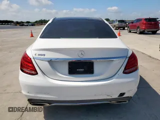 2016 Mercedes-Benz C 300 with VIN 55SWF4JB1GU167929, listed as a Copart auction lot 62171685 with 214,907 mi miles and Clean title. Bid and sale history available at DreamBid. Image 6.