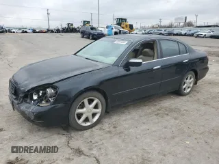 2003 Infiniti Q45 z VIN JNKBF01A03M101825, wystawiony jako Copart lot #86844064 z przebiegiem 234 211 mil mil oraz Szkody całkowita. Historia ofert i sprzedaży dostępna na DreamBid. Obrazek 1.