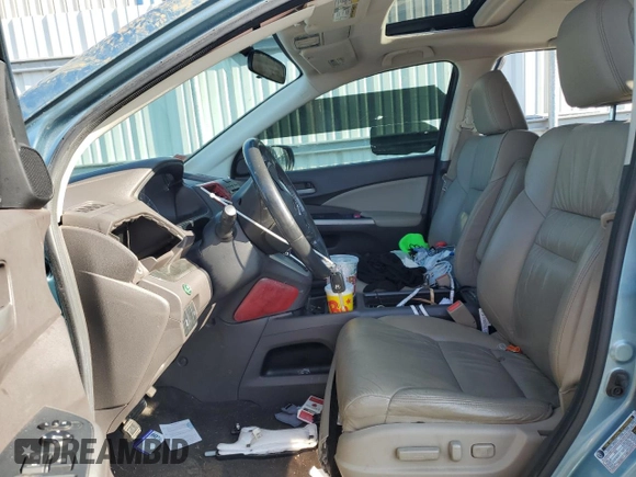 2014 Honda CR-V EX-L with VIN 2HKRM4H72EH647157, listed as a Copart auction lot 44168745 with 136,981 mi miles and Salvage Title. Bid and sale history available at carsss.com. Image 7.