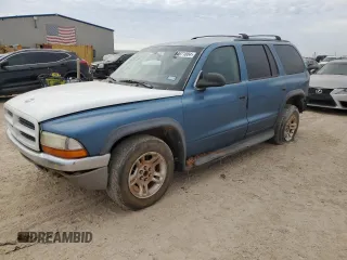 2003 Dodge Durango Sport with VIN 1D4HR38N53F619322, listed as a Copart auction lot 84671004 with 167,511 mi miles and Salvage title. Bid and sale history available at DreamBid. Image 1.
