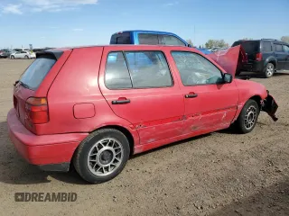 1996 Volkswagen Golf z VIN 3VWFL81HXTM104644, wystawiony jako Copart lot #73321684 z przebiegiem Nie podano mil oraz Szkoda całkowita • Salvage title. Historia ofert i sprzedaży dostępna na DreamBid. Obrazek 3.
