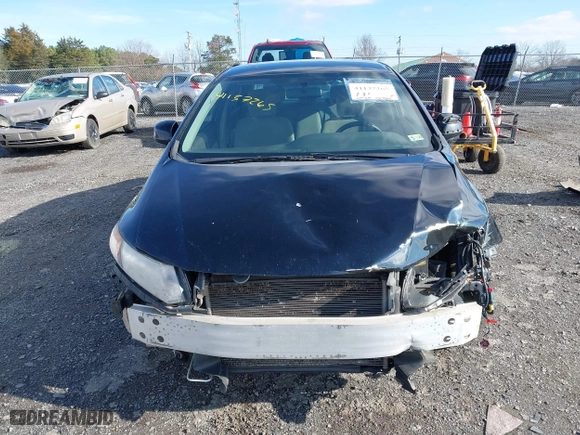 2012 Honda Civic Sdn LX with VIN 19XFB2F56CE104670, listed as a IAAI auction lot 41137265 with 247,887 mi miles. Bid and sale history available at carsss.com. Image 13.
