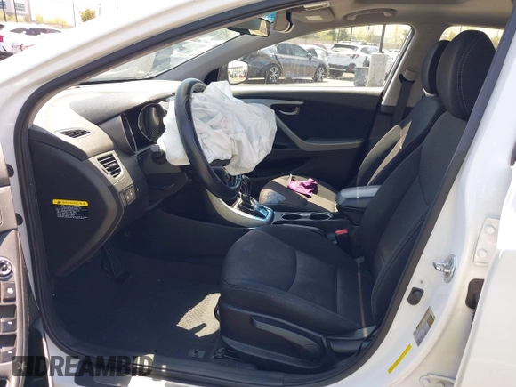 2016 Hyundai Elantra SE with VIN 5NPDH4AE0GH762012, listed as a IAAI auction lot 42100798 with 142,639 mi miles and . Bid and sale history available at DreamBid. Image 5.