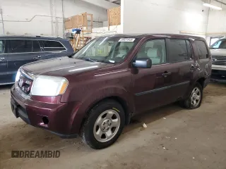 2011 Honda Pilot LX with VIN 5FNYF4H27BB082294, listed as a Copart auction lot 59931945 with Not provided miles and Salvage title. Bid and sale history available at DreamBid. Image 1.