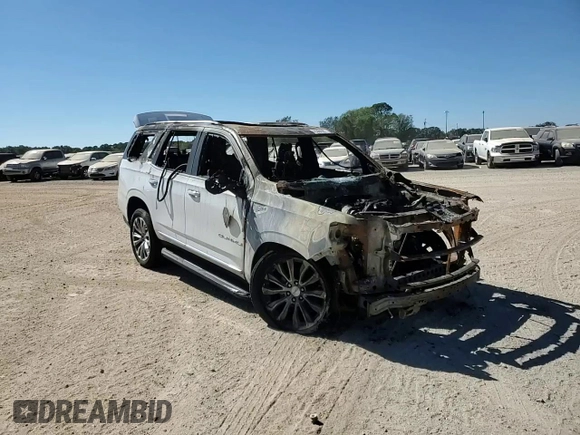 2023 GMC Yukon Denali with VIN 1GKS2DKT3PR510242, listed as a Copart auction lot 75384364 with 0 mi miles and Salvage Title. Bid and sale history available at carsss.com. Image 11.