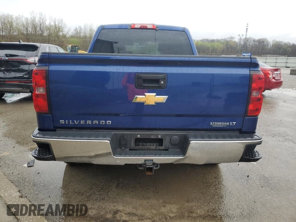 2014 Chevrolet Silverado 1500 LT with VIN 3GCUKREC9EG202504, listed as a Copart auction lot 51528055 with 190,790 mi miles and Salvage Title. Bid and sale history available at DreamBid. Image 6.