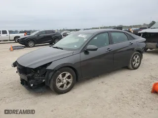 2021 Hyundai Elantra SE with VIN 5NPLL4AG4MH049458, listed as a Copart auction lot 45358155 with 58,475 mi miles and Salvage Title. Bid and sale history available at carsss.com. Image 1.