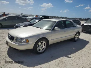 2000 Audi A8 z VIN WAUFL54D5YN006447, wystawiony jako Copart lot #77151504 z przebiegiem Nie podano mil oraz Szkoda całkowita • Salvage title. Historia ofert i sprzedaży dostępna na DreamBid. Obrazek 1.