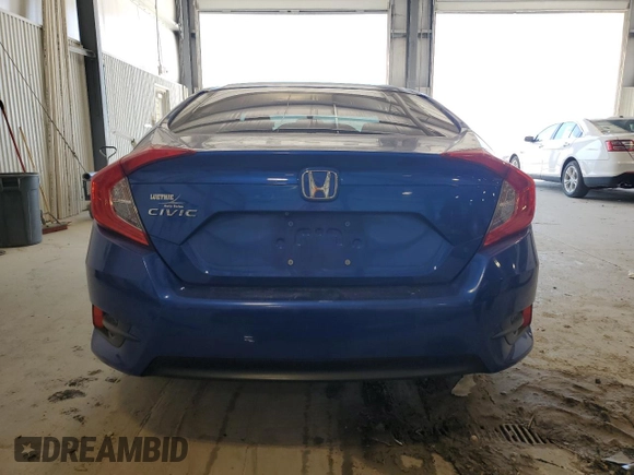 2016 Honda Civic Sedan LX with VIN 19XFC2F57GE008212, listed as a Copart auction lot 52195615 with 86,806 mi miles and Salvage Title. Bid and sale history available at carsss.com. Image 6.