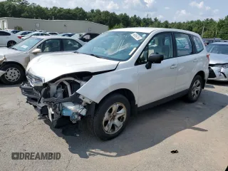 2015 Subaru Forester 2.5i with VIN JF2SJAAC7FH822987, listed as a Copart auction lot 66956764 with 166,219 mi miles and Salvage Title. Bid and sale history available at carsss.com. Image 1.