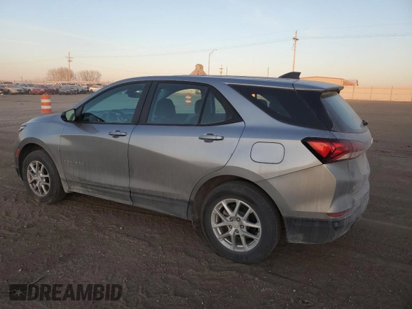 2024 Chevrolet Equinox LS with VIN 3GNAX5EG5RL157081, listed as a Copart auction lot 44542575 with 67,802 mi miles and Salvage Title. Bid and sale history available at carsss.com. Image 2.