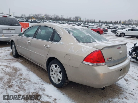 2008 Chevrolet Impala LT with VIN 2G1WC583X89255441, listed as a IAAI auction lot 41407326 with 137,257 mi miles and . Bid and sale history available at DreamBid. Image 3.