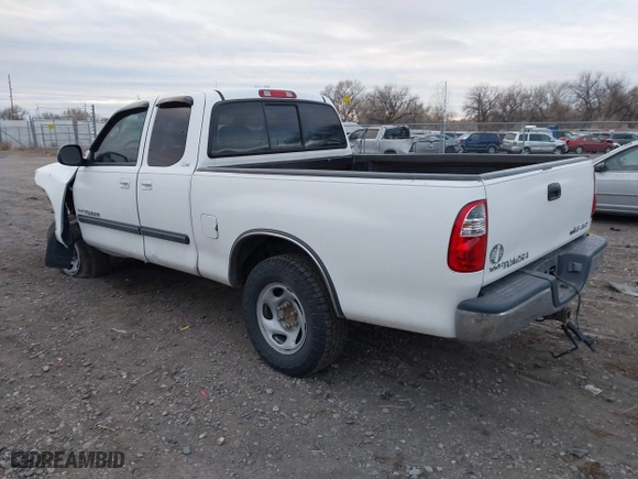 2005 Toyota Tundra SR5 with VIN 5TBBT44145S472290, listed as a IAAI auction lot 41030814 with 159,098 mi miles. Bid and sale history available at carsss.com. Image 3.