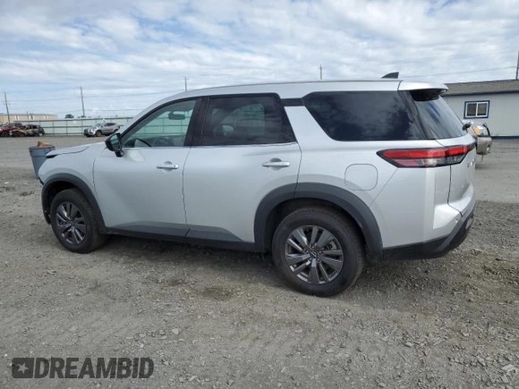 2024 Nissan Pathfinder S with VIN 5N1DR3AC2RC276348, listed as a Copart auction lot 57293635 with 11,818 mi miles and Clean title. Bid and sale history available at DreamBid. Image 2.
