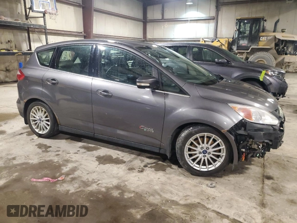 2013 Ford C-Max Energi SEL with VIN 1FADP5CU6DL525230, listed as a Copart auction lot 48048645 with 234,249 mi miles and Salvage Title. Bid and sale history available at carsss.com. Image 4.