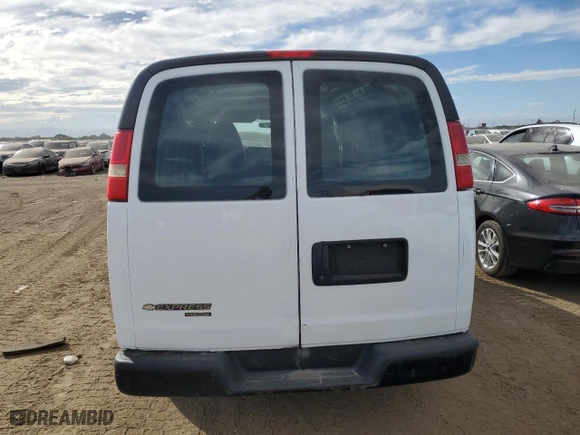 2011 Chevrolet Express Cargo Van with VIN 1GCSGAFX1B1159010, listed as a Copart auction lot 69981174 with 265,463 mi miles and Clean Title. Bid and sale history available at carsss.com. Image 6.