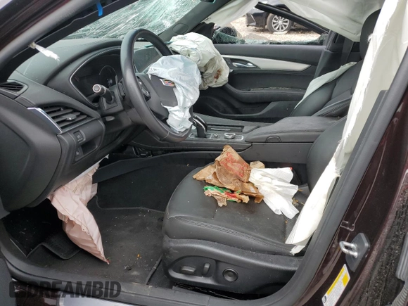 2021 Cadillac CT5 Luxury with VIN 1G6DW5RK0M0118012, listed as a Copart auction lot 78500434 with Not Provided miles and Salvage Title. Bid and sale history available at DreamBid. Image 7.