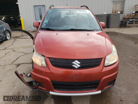 2008 Suzuki SX4 with VIN JS2YB413085109351, listed as a Copart auction lot 78315414 with 95,668 mi miles and Salvage Title. Bid and sale history available at carsss.com. Image 5.