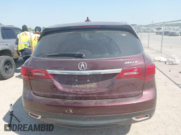 2015 Acura MDX with VIN 5FRYD3H24FB014250, listed as a IAAI auction lot 42054955 with 83,466 mi miles and . Bid and sale history available at DreamBid. Image 17.