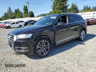 2018 Audi Q7 Prestige z VIN WA1VAAF74JD026411, wystawiony jako Copart lot #58412095 z przebiegiem 91 732 mil mil oraz Szkoda całkowita • Salvage title. Historia ofert i sprzedaży dostępna na DreamBid. Obrazek 1.