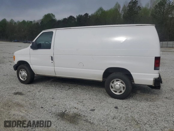 2006 Ford Econoline Cargo with VIN 1FTNE24W66HB42025, listed as a Copart auction lot 50987195 with 288,434 mi miles and Clean Title. Bid and sale history available at carsss.com. Image 2.