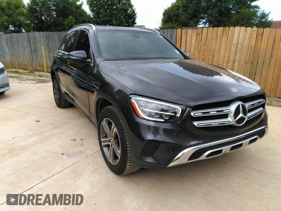 2021 Mercedes-Benz GLC 300 with VIN W1N0G8DB7MV313747, listed as a IAAI auction lot 42435991 with 106,743 mi miles and . Bid and sale history available at DreamBid. Image 1.