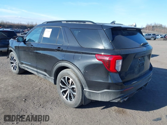 2020 Ford Explorer ST with VIN 1FM5K8GC5LGC95974, listed as a IAAI auction lot 41721829 with 64,870 mi miles. Bid and sale history available at carsss.com. Image 3.