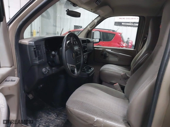 2012 Chevrolet Express Passenger 1LT with VIN 1GAZG1FAXC1127760, listed as a IAAI auction lot 41629882 with 311,110 mi miles. Bid and sale history available at carsss.com. Image 5.