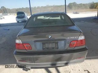 2002 BMW 3 Series 330Ci with VIN WBABN53452PH00919, listed as a Copart auction lot 77502044 with 142,226 mi miles and Salvage Title. Bid and sale history available at carsss.com. Image 6.