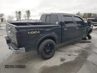 2011 Ford F-150 Lariat with VIN 1FTFW1E67BFA12349, listed as a Copart auction lot 44407295 with 178,436 mi miles and Salvage Title. Bid and sale history available at carsss.com. Image 3.
