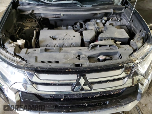 2016 Mitsubishi Outlander SE with VIN JA4AZ3A37GZ024963, listed as a Copart auction lot 63985885 with 229,431 mi miles and Salvage title. Bid and sale history available at DreamBid. Image 12.