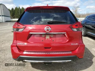 2017 Nissan Rogue S with VIN JN8AT2MV7HW282776, listed as a Copart auction lot 51732365 with Not Provided miles and Salvage Title. Bid and sale history available at DreamBid. Image 6.