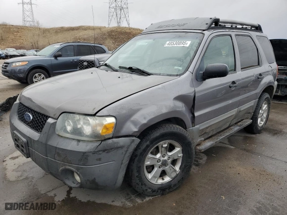 2007 Ford Escape XLT with VIN 1FMCU93167KA93496, listed as a Copart auction lot 48530895 with 170,908 mi miles and Salvage Title. Bid and sale history available at carsss.com. Image 1.