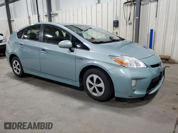 2013 Toyota Prius One with VIN JTDKN3DU4D5583156, listed as a Copart auction lot 51520255 with 208,043 mi miles and Salvage Title. Bid and sale history available at DreamBid. Image 4.